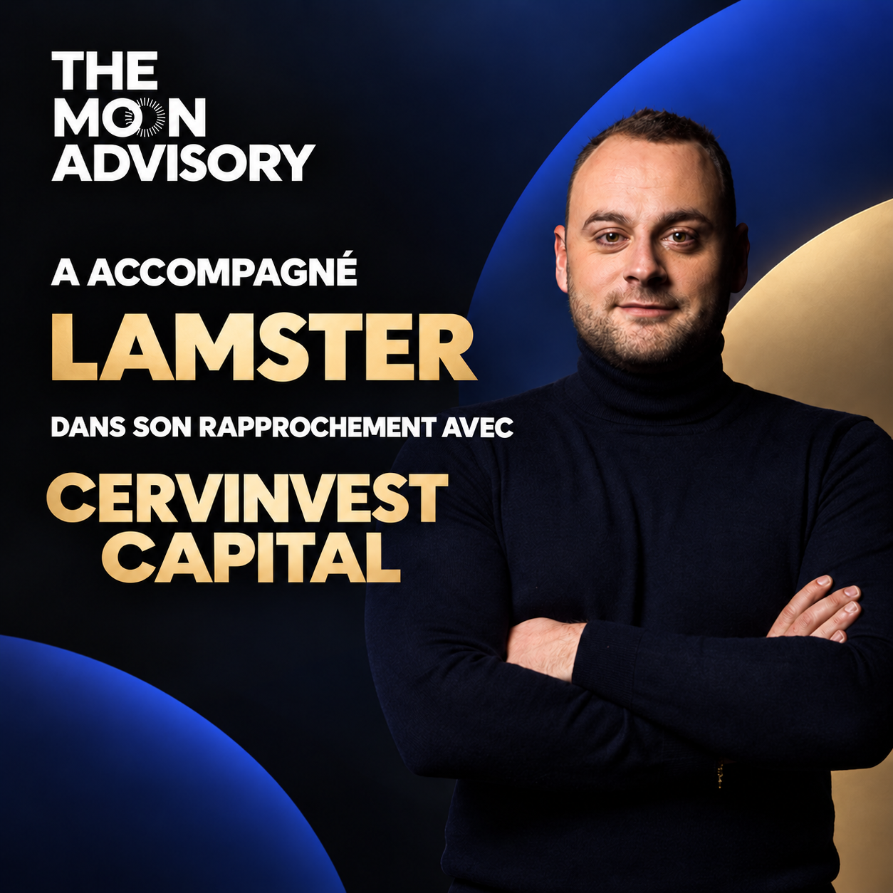 The Moon Advisory a accompagné Lamster RH dans son rapprochement avec Cervinvest Capital
